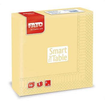 Fato Smart Table szalvéta 33x33 cm pezsgő 50 lap