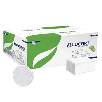 Lucart Eco V 150  hajtogatott papírtörlő