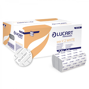 Lucart Easy V2 White hajtogatott papírtörlő
