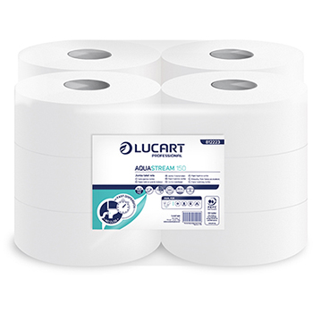 Lucart Aquastream 150 toalettpapír 19 cm