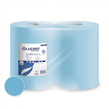 Lucart Skytech 3.500 XL kék ipari papírtörlő