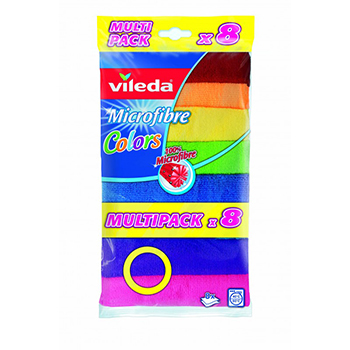 Vileda Color 8 színű mikroszálas törlőkendő